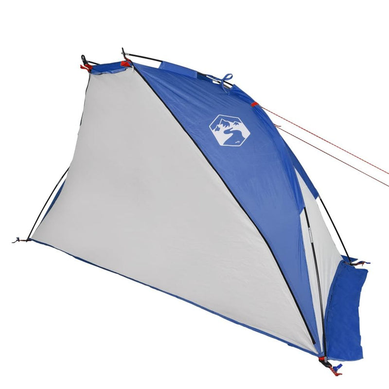 vidaXL Beach Tent Azure Blue 268x223x125 cm 185T Polyester