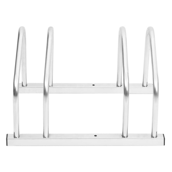 vidaXL Bike Rack for 2 Bikes Galvanised Steel