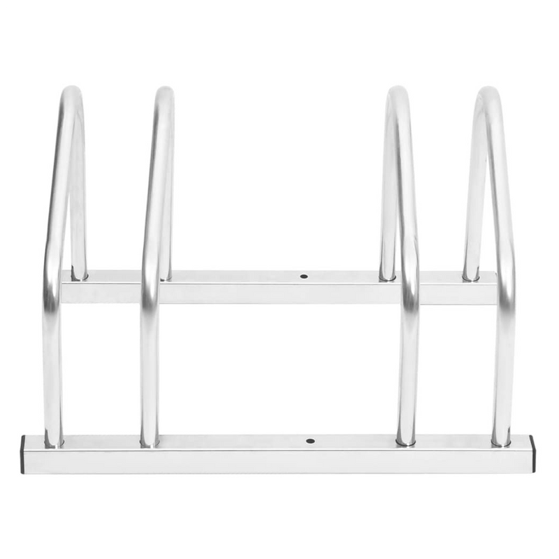 vidaXL Bike Rack for 2 Bikes Galvanised Steel