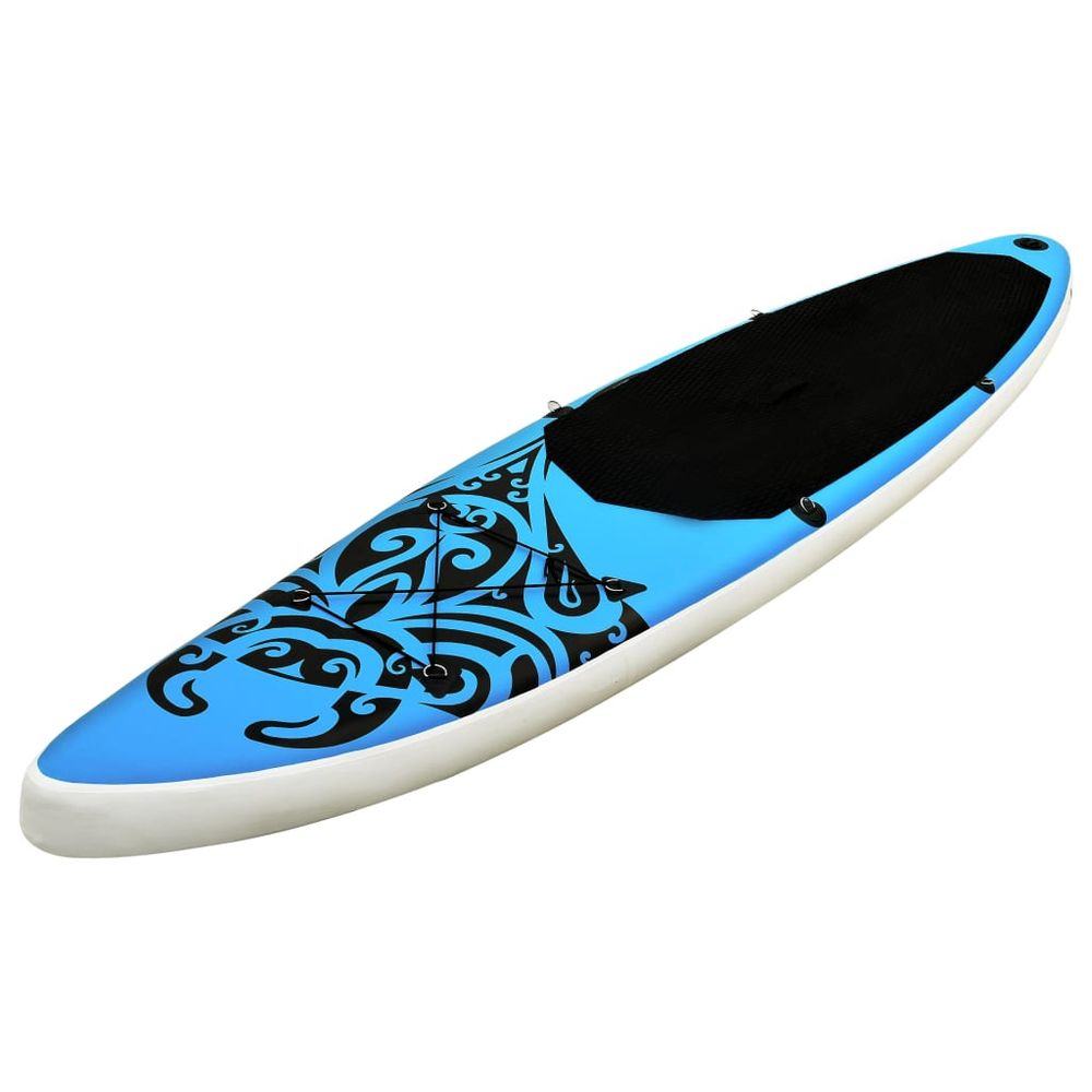 vidaXL Aufblasbares Stand Up Paddleboard-Set 305x76x15 cm Blau