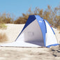 vidaXL Strandzelt Azurblau 268x223x125 cm 185T Polyester